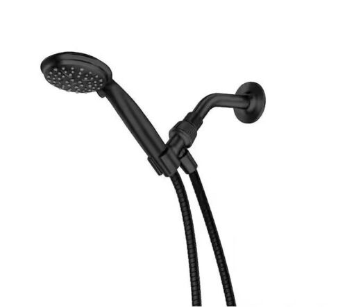 Lot of (5) MOEN Attune 6-Spray Patterns Wall Mount 4 in. Handheld Showerhead in Matte Black - Lot 391