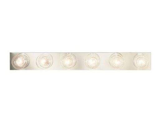 Progress Lighting Broadway Collection 6-Light Polished Chrome Traditional Bath Vanity Light - Lot 485