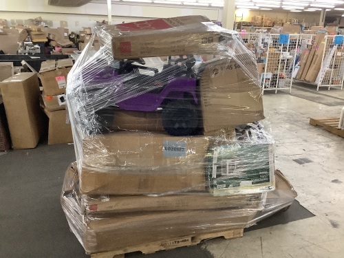 Salvage Pallet. Items Will Be Damaged and Incomplete.  - Lot 776