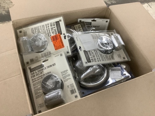 Lot of (16) Delta & Moen Tub & Shower Trim Kits  - Lot 888
