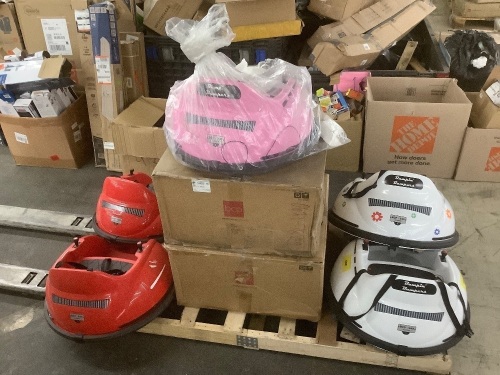 Lot of (7) 6V Kids Ride On Bumper Car Toy - Uninspected - Lot 559
