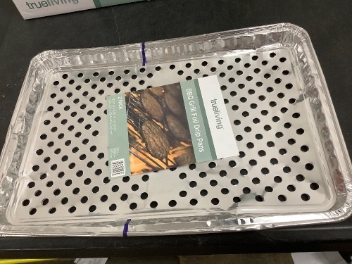 trueliving BBQ Grill Foil Drip Pans, 23ct - Lot 6432