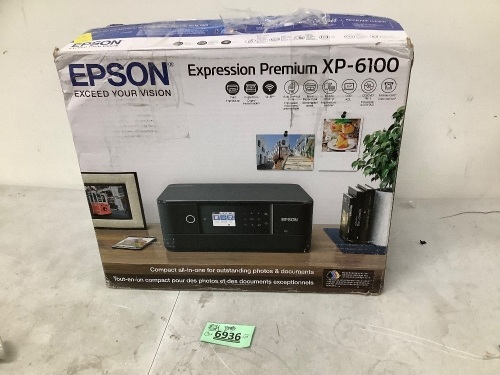 Epson Expression Premium XP-6100 Printer - Lot 6936