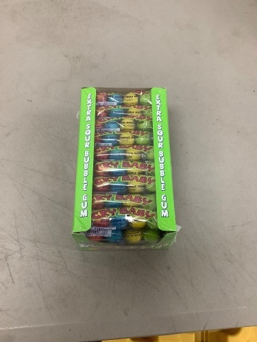 Cry Baby Extra Sour Bubble Gum, 36ct - Lot 6951