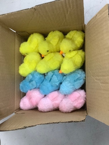 Box of Easter Hopping Chick 12pc - Lot 6963