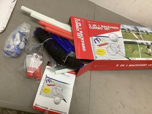 5 in 1 Backyard Combo Set - Lot 7001