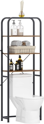 4 Tier Over Toilet Storage Shelf  - Lot 418