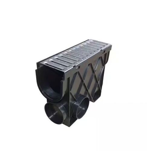 RELN Storm Drain 4.5 in. x 13.25 in. Inline Basin Complete with Galvanized Grate - Lot 288