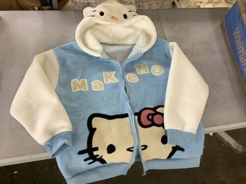 Hello Kitty Plush Jacket, Size 3 - Lot 1171