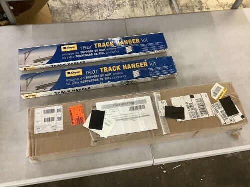 Lot of (2) Garage Door Rear Track Hanger Kit & Garage Door Torsion Springs  - Lot 171