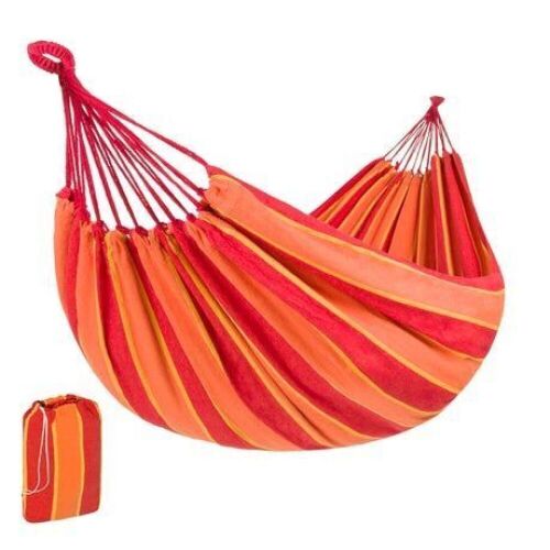 2-Person Brazilian-Style Double Hammock w/ Portable Carrying Bag - Lot 1062