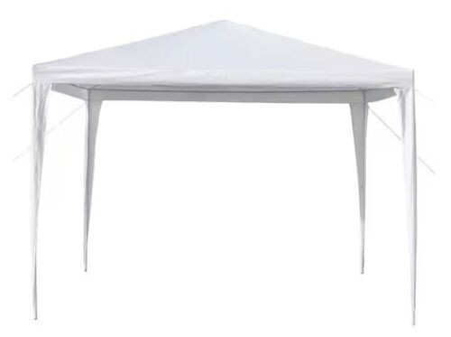 10 ft. x 10 ft. White Party Wedding Tent Canopy - Lot 439