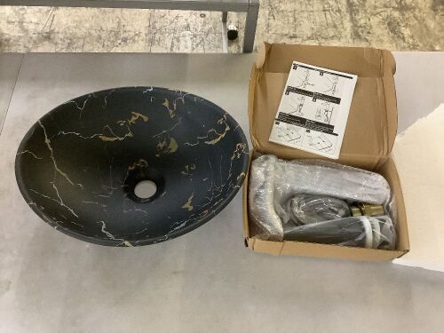 Bathroom Vessel Sink  - Lot 1030
