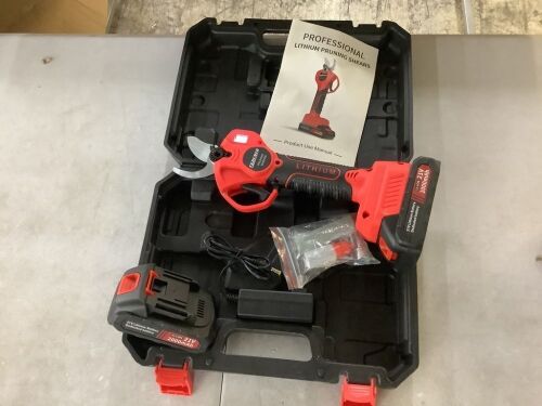 Lithium Pruning Shears - Lot 1039