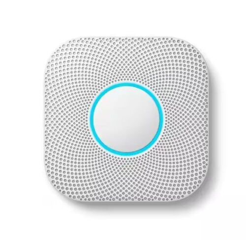 Google Nest Protect Smoke Alarm and Carbon Monoxide Detector, Battery Operated - Lot 442