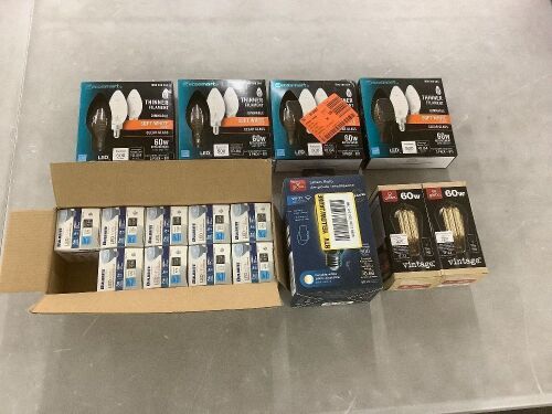 Lot of Assorted Light Bulbs - Lot 1138
