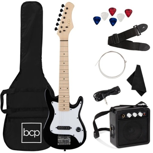Kids Electric Guitar Beginner Starter Kit w/ 5W Amplifier - 30 in - Lot 7532