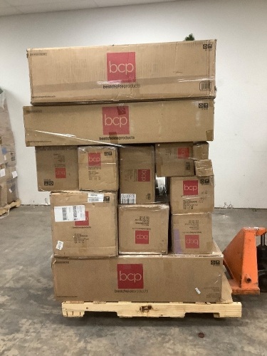 Pallet of Misc. Christmas Trees - Lot 7408