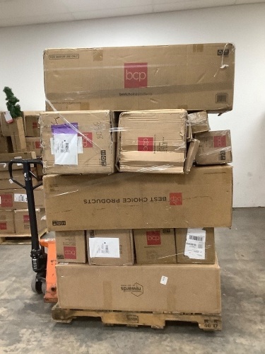Pallet of Misc. Christmas Trees - Lot 7409