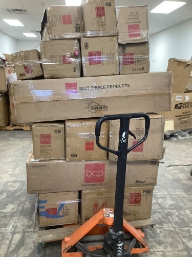 Pallet of Misc. Christmas Trees - Lot 7411