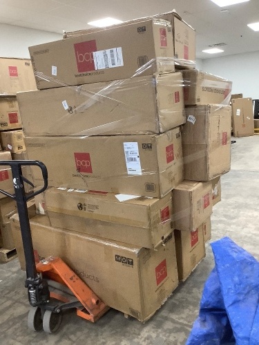 Pallet of Misc. Christmas Trees - Lot 7413