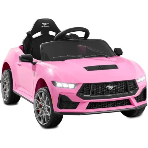 12V Kids Ride-On Car Officially Licensed Ford Mustang w/ Remote, 2 Speeds - Lot 7423
