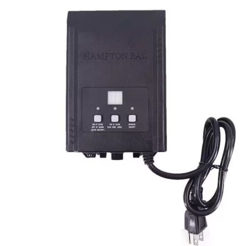Hampton Bay Low-Voltage 30-Watt Landscape Lighting Transformer with Dusk to Dawn Sensor - Lot 179