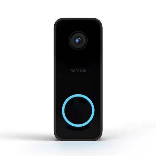 Wyze Wired Video Doorbell v2, 2K HD Video with Head-to-Toe view, 2-way Audio, Night Vision, Voice Assistants - Lot 264