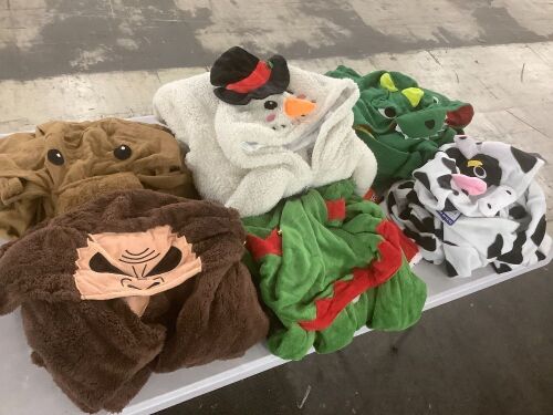 Lot of (6) Funziez! Adult Onesies - See Pics - Lot 240