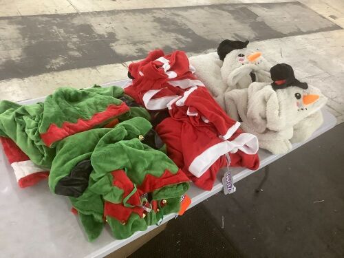 Lot of (6) Funziez! Adult Onesies - See Pics - Lot 241