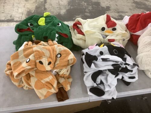 Lot of (6) Funziez! Adult Onesies - See Pics - Lot 242