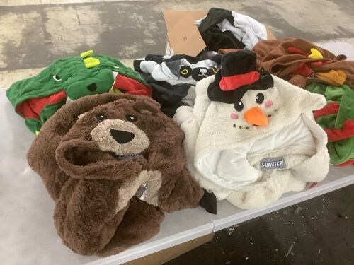 Lot of (6) Funziez! Adult Onesies - See Pics - Lot 246