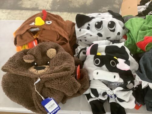 Lot of (6) Funziez! Adult Onesies - See Pics - Lot 249
