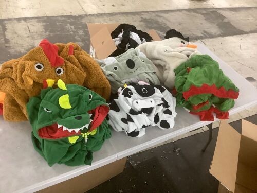Lot of (6) Funziez! Adult Onesies - See Pics - Lot 250