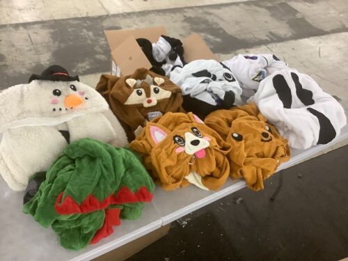 Lot of (8) Funziez! Adult Onesies - See Pics - Lot 748