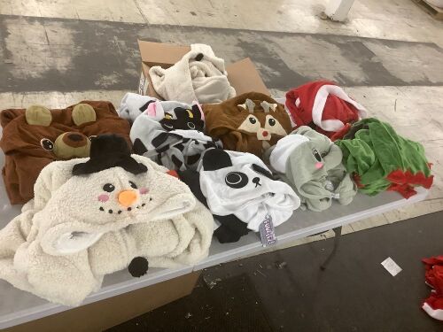 Lot of (8) Funziez! Adult Onesies - See Pics - Lot 750