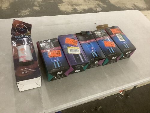 Lot of (6) Jellyfish Lamps - Uninspected - Lot 410