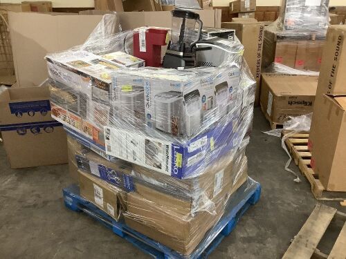 Pallet of Small Appliance Salvage, Items Will Be Damaged and Incomplete  - Lot 53