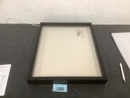 Small Wall Mounted Display Case - Lot 7489