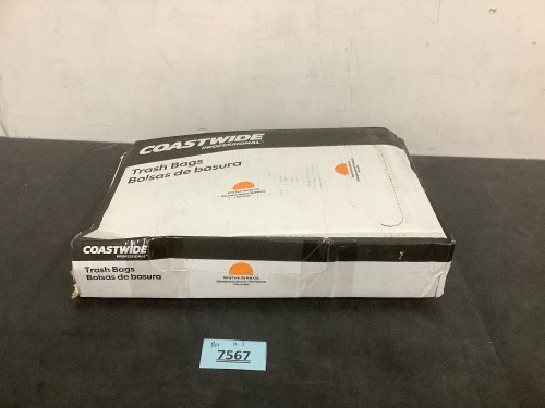 Coastwide Professional 33gal Trash Bags - Lot 7567