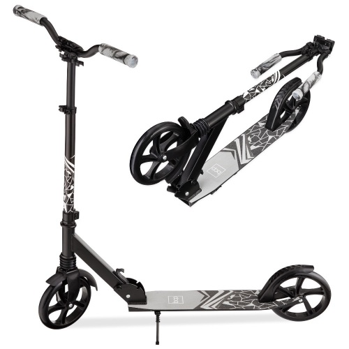 Kids Height Adjustable Kick Scooter w/ Carrying Strap, Non-Slip Deck, Kickstand - Lot 7764