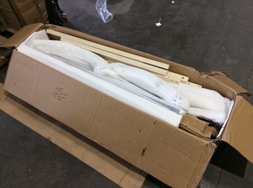 Amolife Full Size Bed Frame - No Instruction Book - Lot 131
