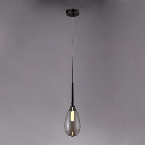Lot of (3) NAMFXH Creative Light Luxury Glass Droplight Hanging Pendant Lights - Lot 161