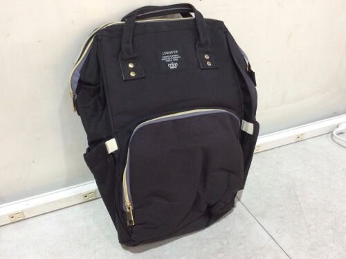 LEQUEEN Multifunction Large Capacity Diaper Bag Back Pack - Lot 175