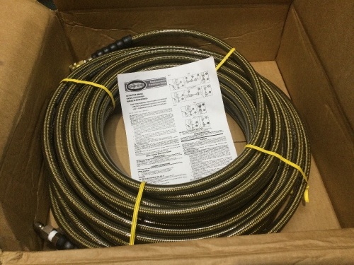 Simpson Cleaning 41030 Monster Series 4500 PSI Pressure Washer Hose, Cold Water Use, 3/8 Inch by 100 Feet  - Lot 255