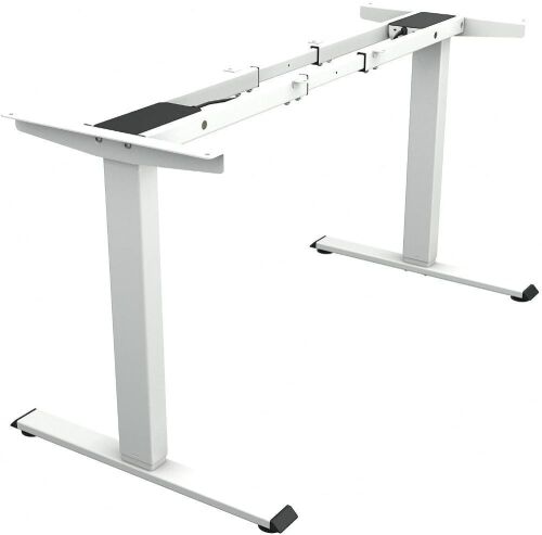TOPSKY Dual Motor Electric Adjustable Standing Computer Desk, Frame Only - Lot 265