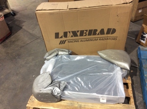 LUXERAD 3 Rows Aluminum Radiator for 1991–1993 Dodge D250/350 5.9L Diesel  - Lot 270
