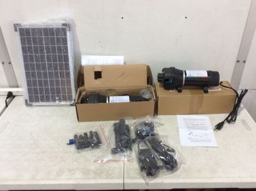 ECO-WORTHY Solar Fountain Water Pump Kit & 2 Pumps  - Lot 321