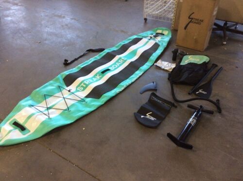 Streakboard Inflatable Stand Up Paddle Board  - Lot 348