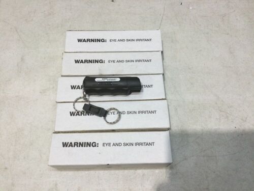 Lot of (5) Sabre Defense Spray Keychains  - Lot 371